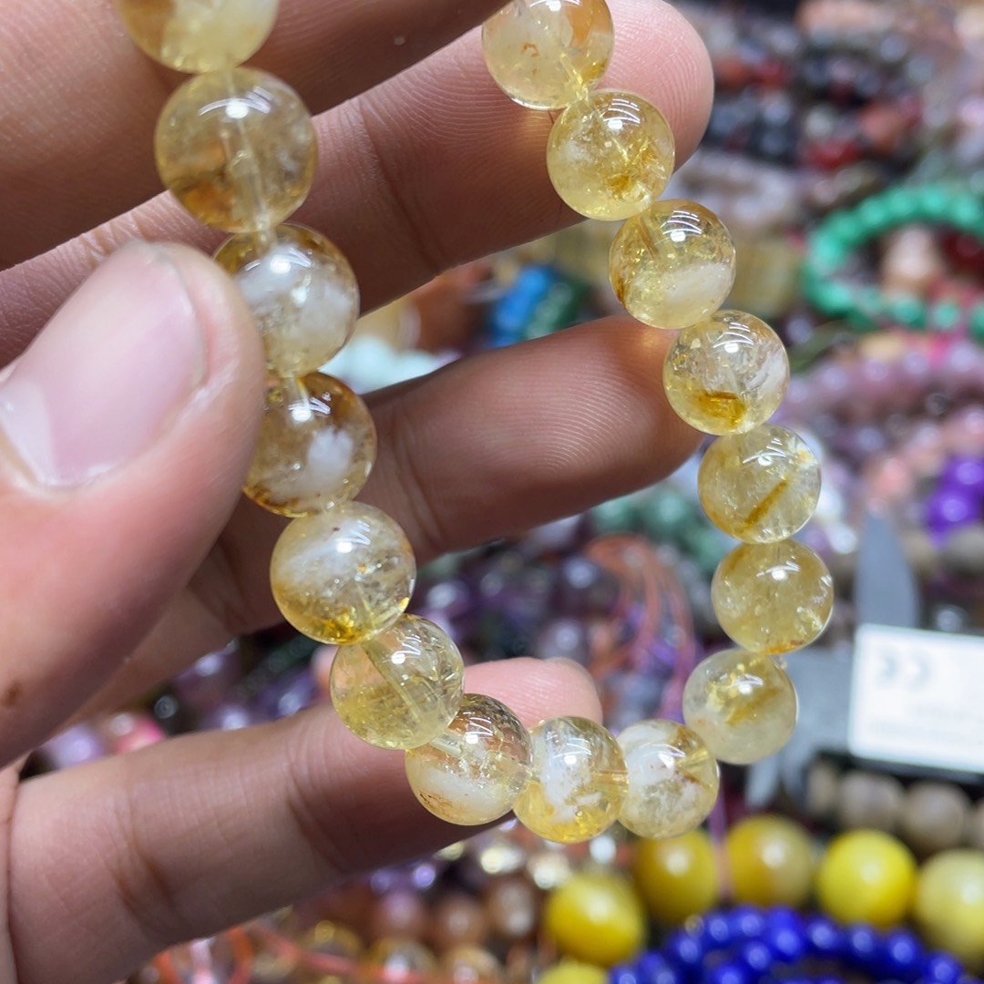 紫晶颈饰银S800镀金镶嵌