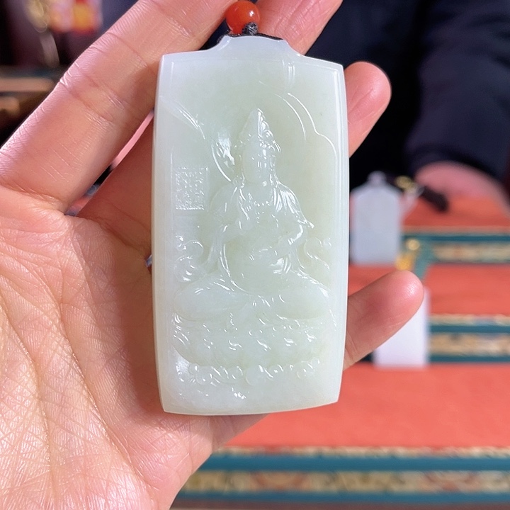 和田玉吊坠未镶嵌