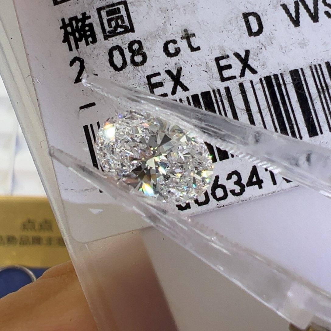 实验室培育钻石裸石未镶嵌