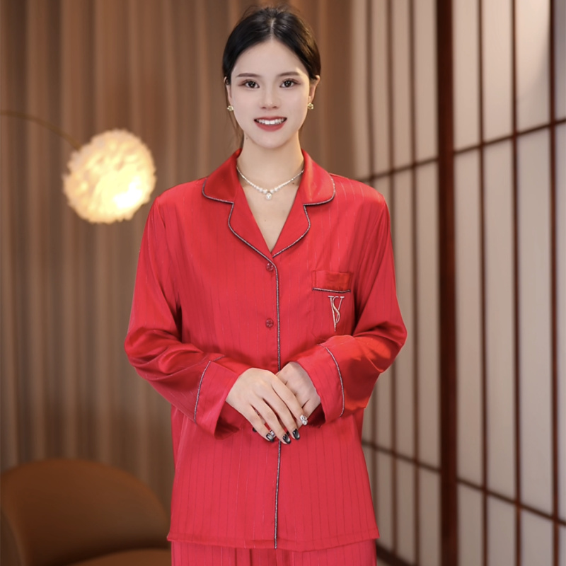 【都市佳人~情侣本命年红】情侣家居服套装睡衣