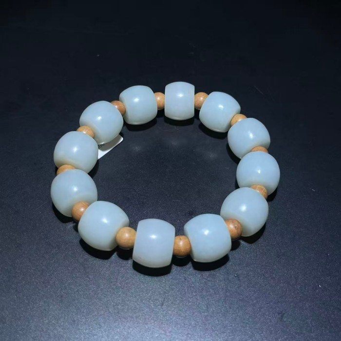 《清代》和田玉手串 山东国营文物商店 25061300524-11331