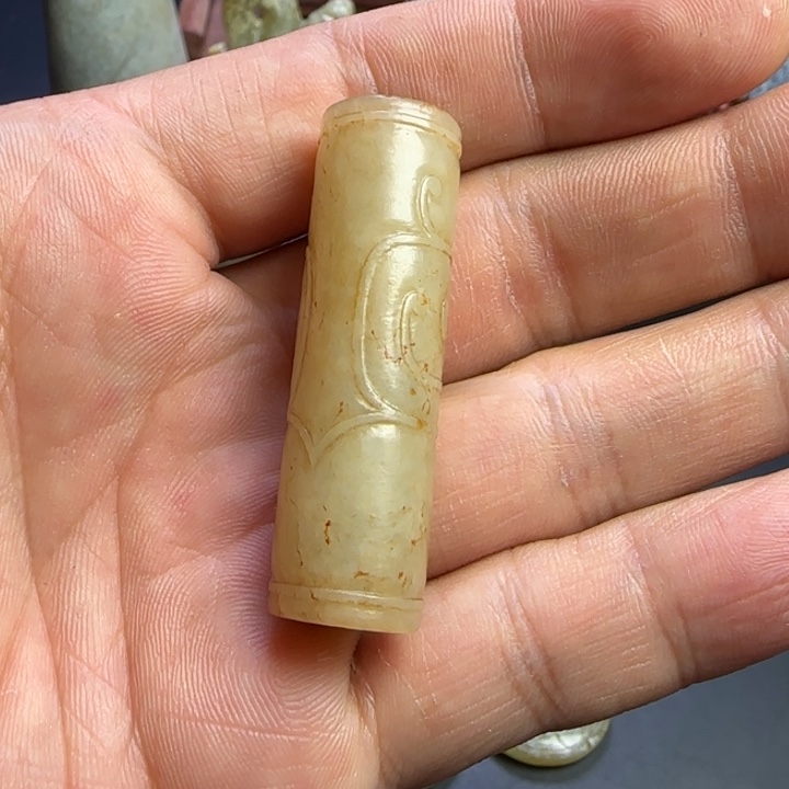 和田玉挂件未镶嵌西**人