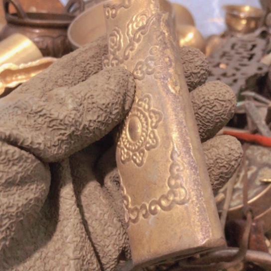 魔***玩闪电购铜摆件工艺品