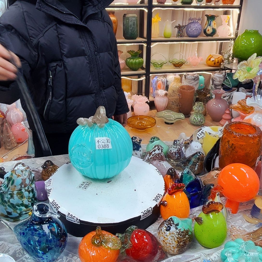 0388 家悦美居琉璃摆件