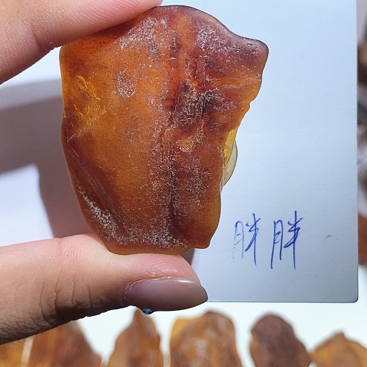 未镶嵌颈饰琥珀琥珀虫珀1-1