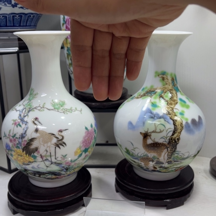 景德镇陶瓷花瓶摆件陶瓷