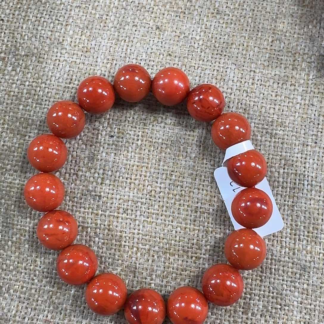 南红玛瑙手链未镶嵌手串原矿南红手串