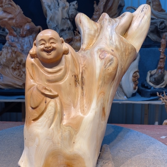 柏木（崖柏）根雕摆件