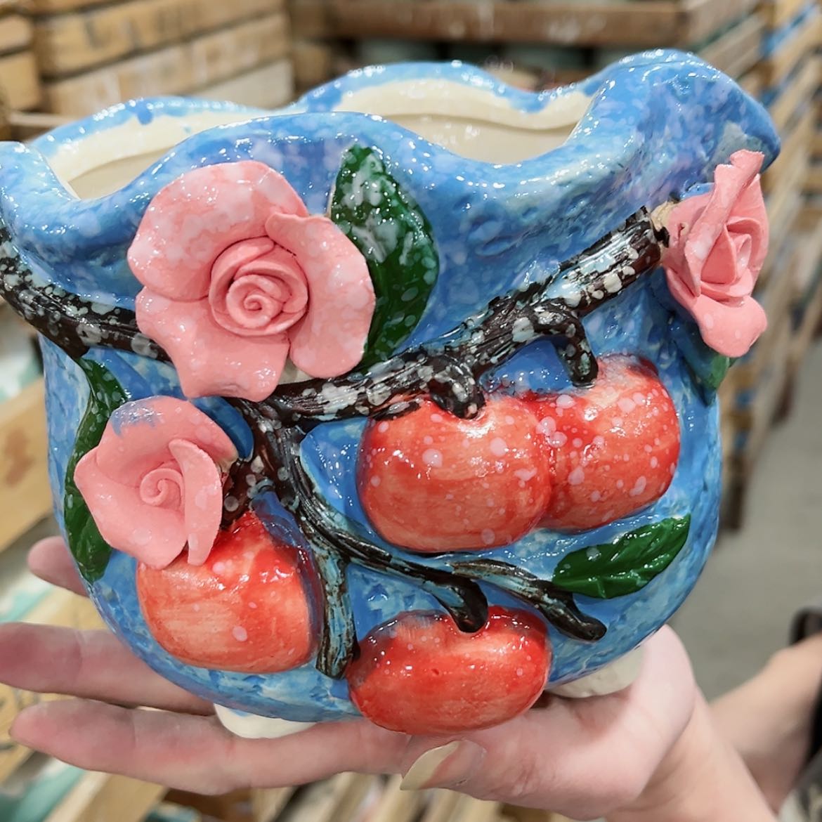 【闪购商品】陶瓷陶瓷多肉植物花盆