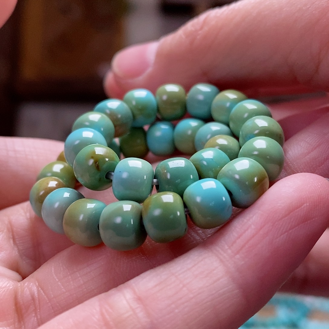 绿松石珠宝奇石未镶嵌