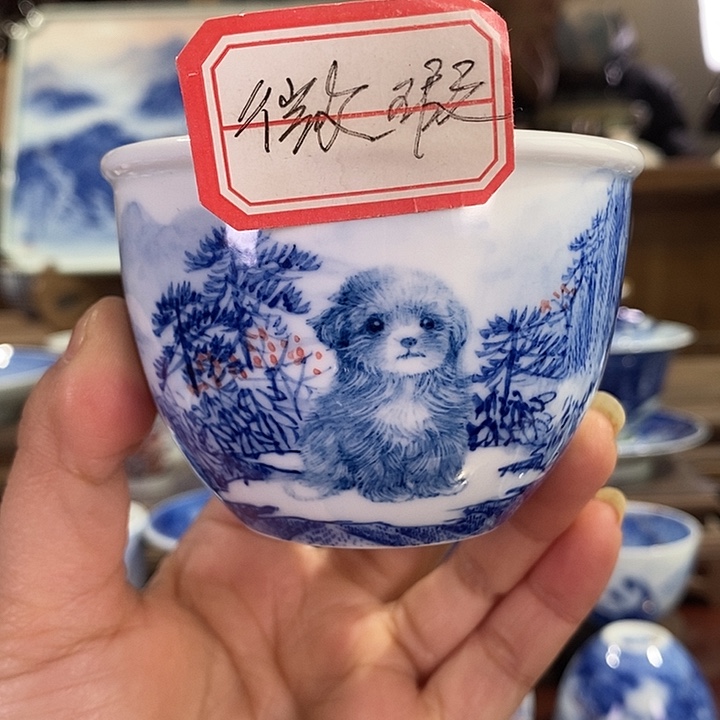 杯景德镇手工手绘陶瓷，高亮兴老师作品