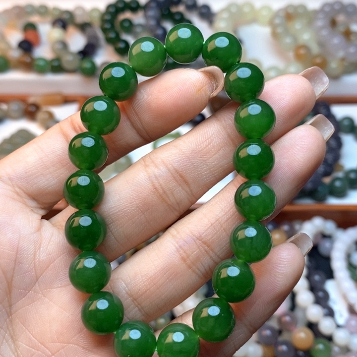 和田玉手链未镶嵌