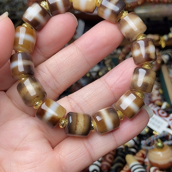 玛瑙/玉髓未镶嵌手链