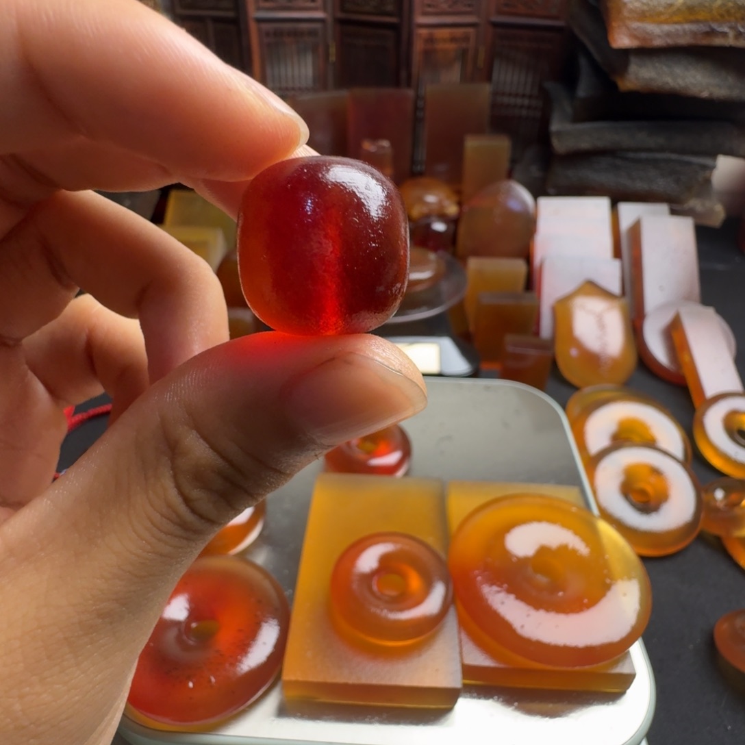 已***置非遗物品展示珠子