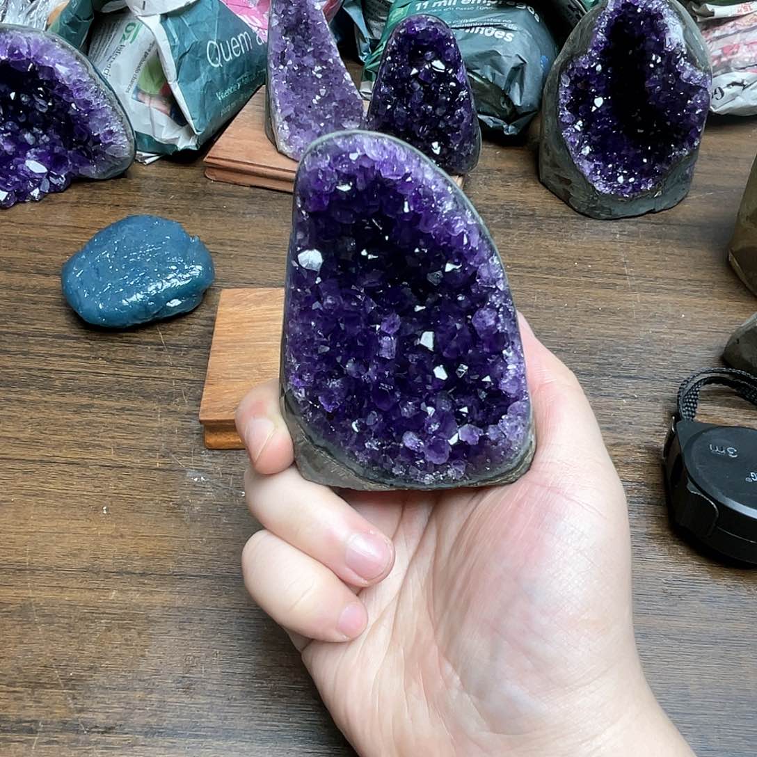 紫晶大型摆件（非配饰）未镶嵌