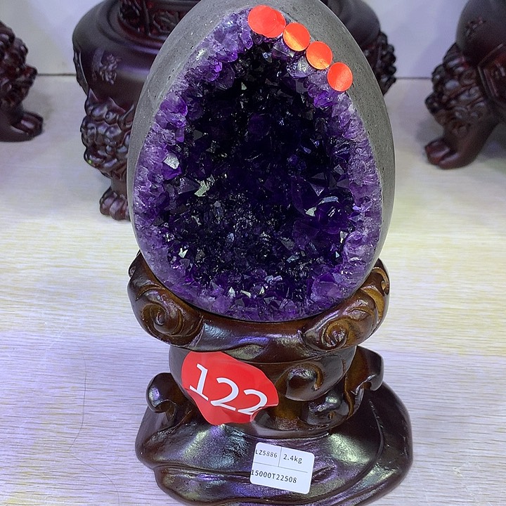 紫晶大型摆件（非配饰）未镶嵌橘***阳妞妞