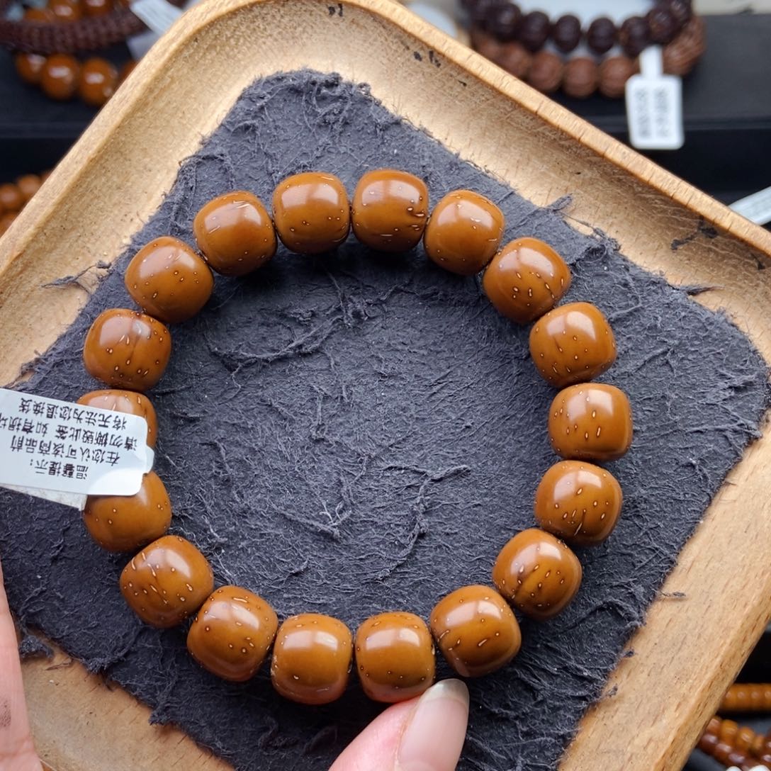 紫金鼠手串12.5mm精品近实芯老型