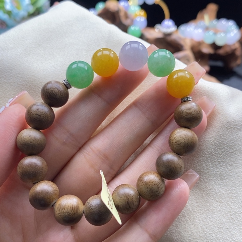 【闪购商品】沉香木手串浓色手串卡11