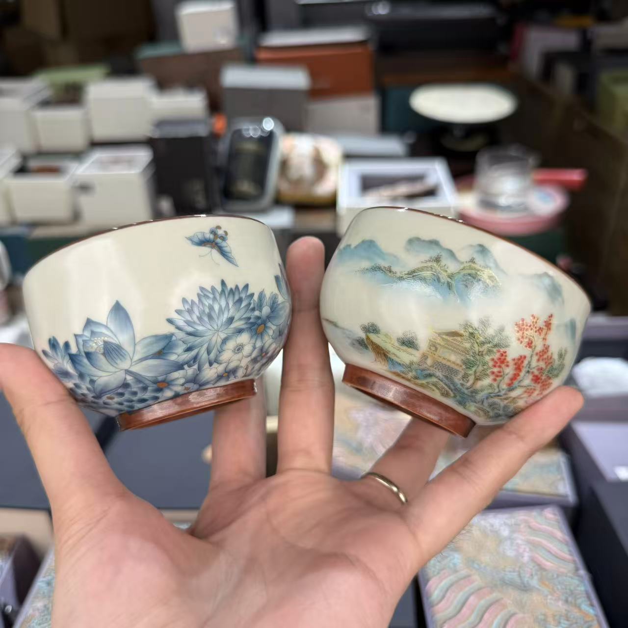 【闪购商品】千里江山加蝶恋花jw021