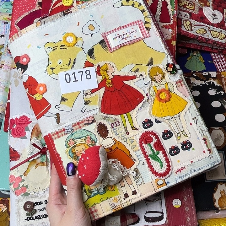 织绣b5活页送纸0178