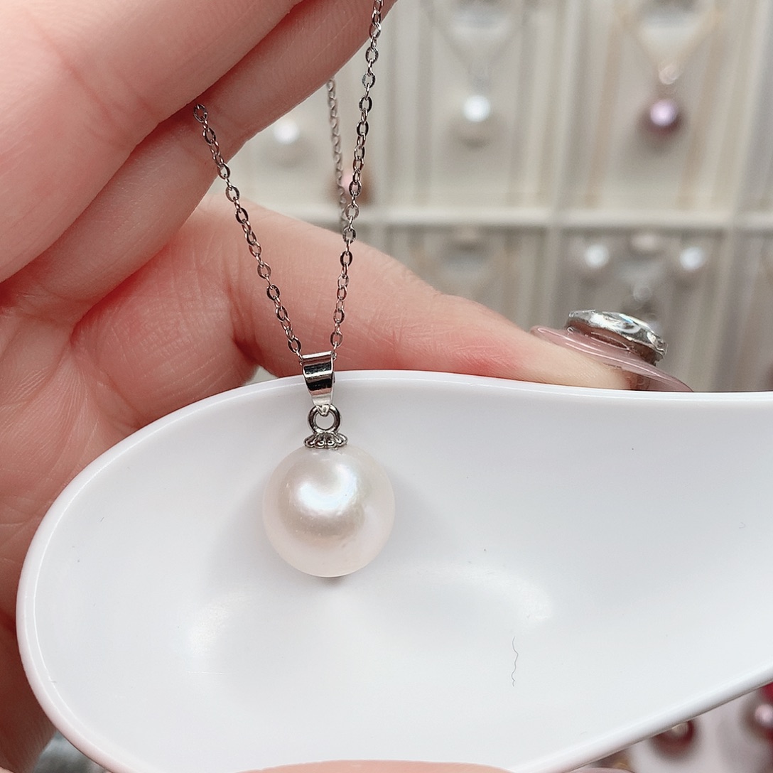 合金吊坠(赠链)淡水珍珠