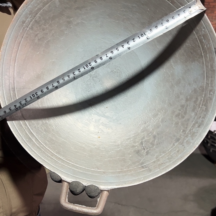 铸铁老式传统铸铁锅带手柄#36