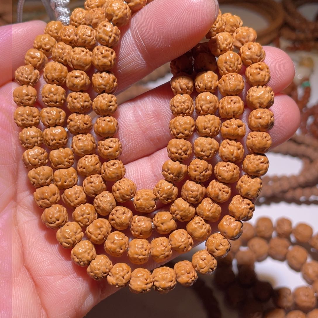 金刚菩提手串原桩佛手7+