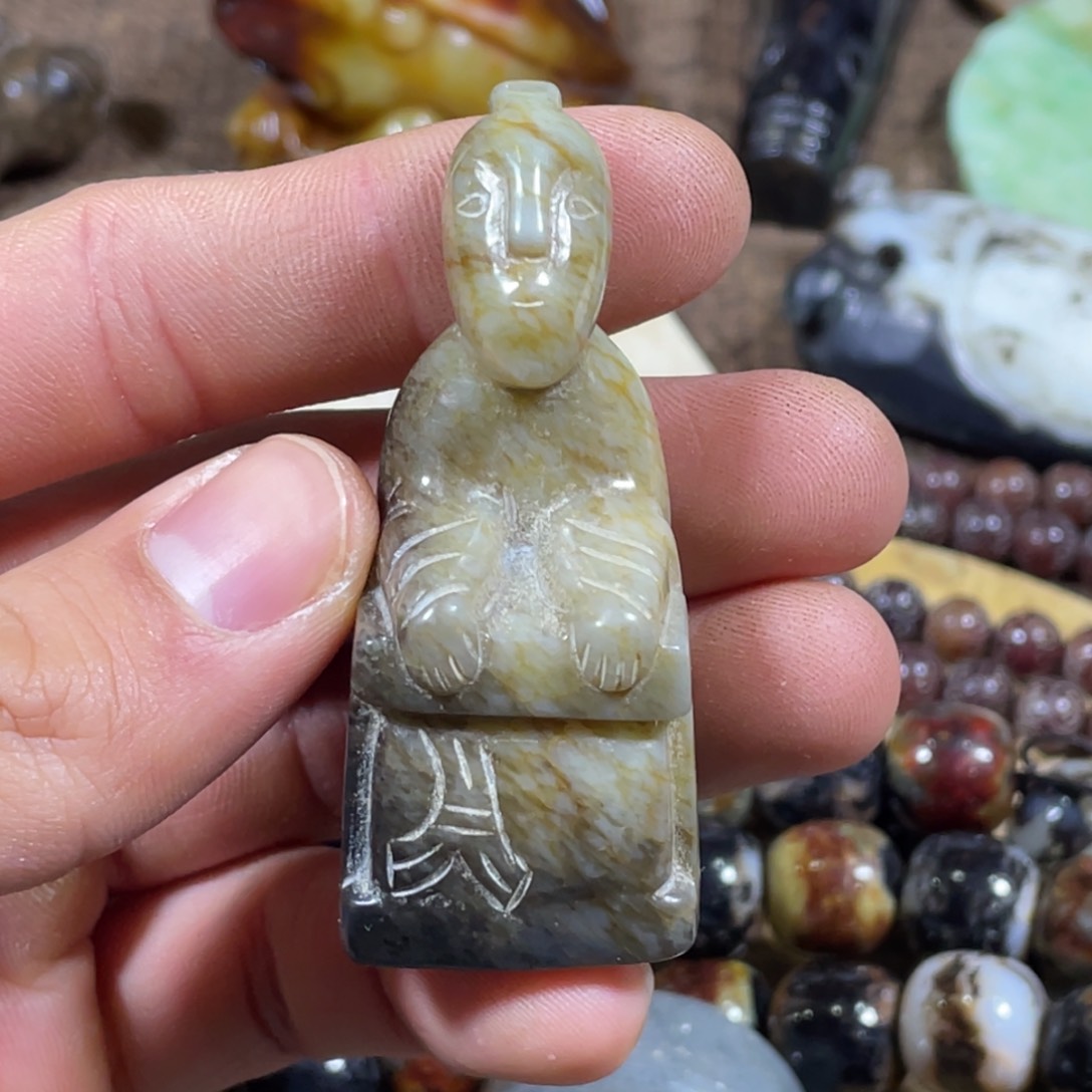 和田玉吊坠(不含链)未镶嵌问**】