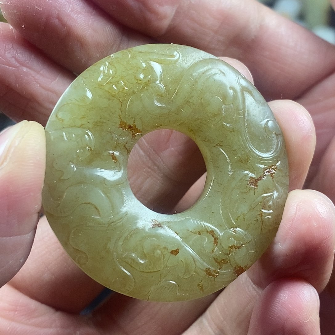 和田玉（糖玉）挂件未镶嵌