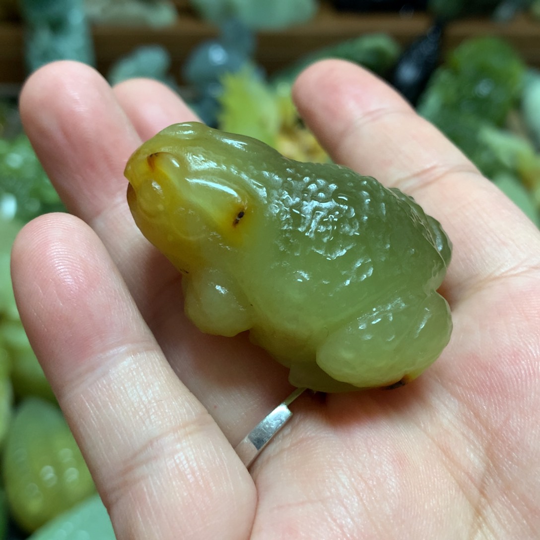 岫玉手把未镶嵌手把