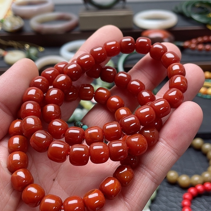 玛瑙/玉髓手链未镶嵌