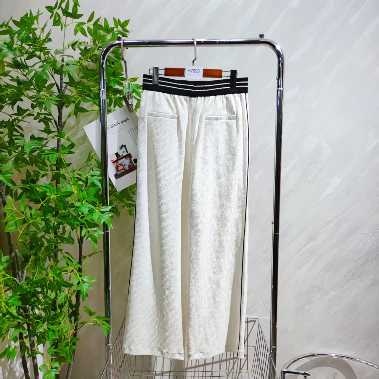 【H7093】 女士气质轻奢百搭休闲裤