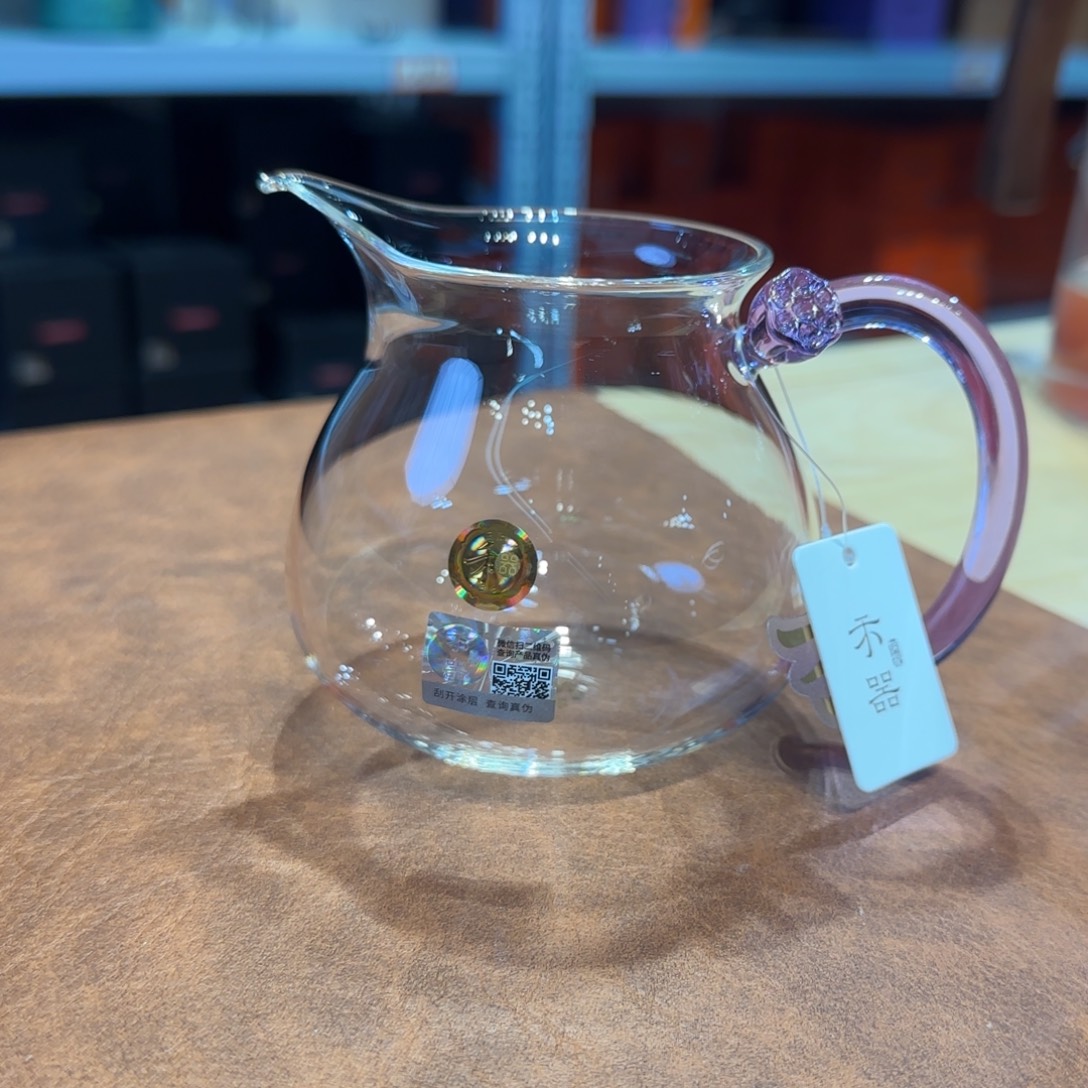 禾器浮莲公道杯浅紫色