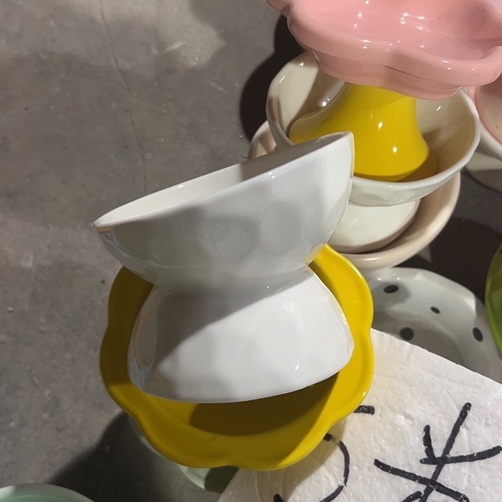 瓷片福利品陶瓷茶杯