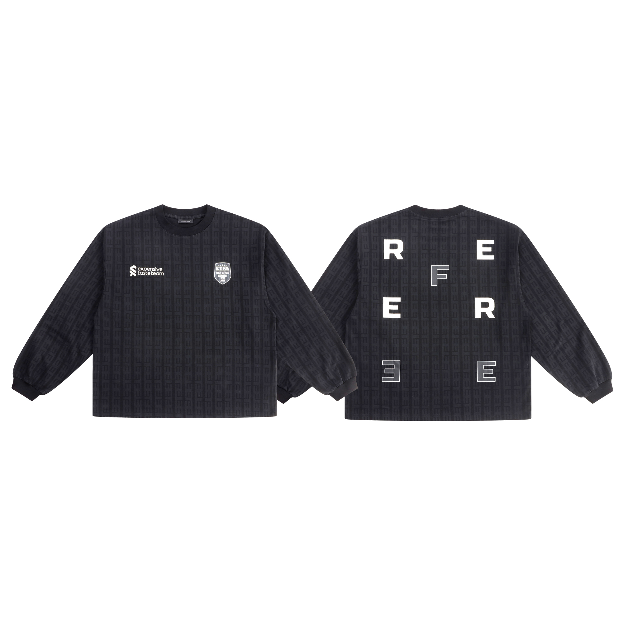  Expensive Taste 休闲球衣休闲满印花长袖夜光裁判员T恤2.0