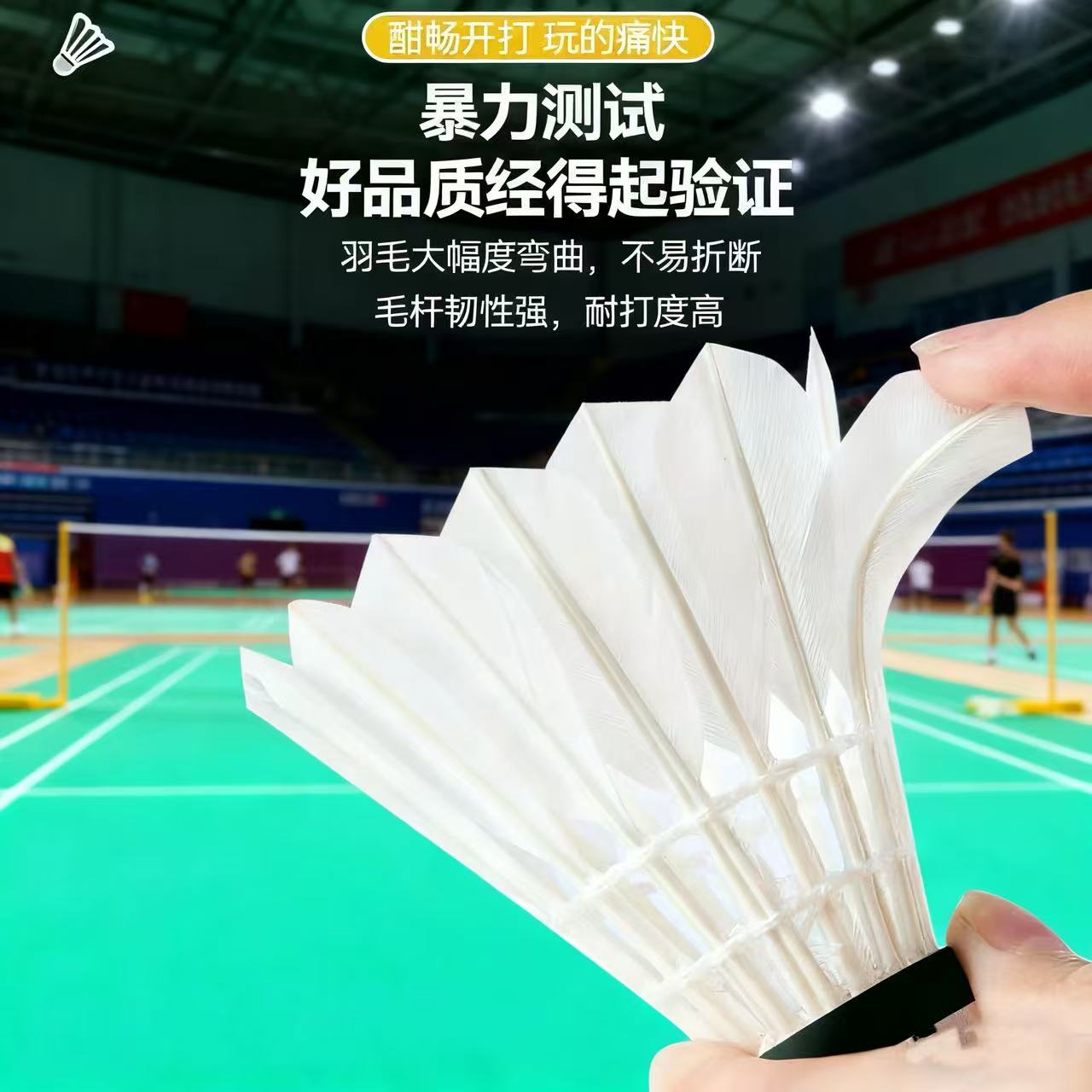 12只装专业抗风超级耐打一级鹅弯飞行稳定室内外训练用球