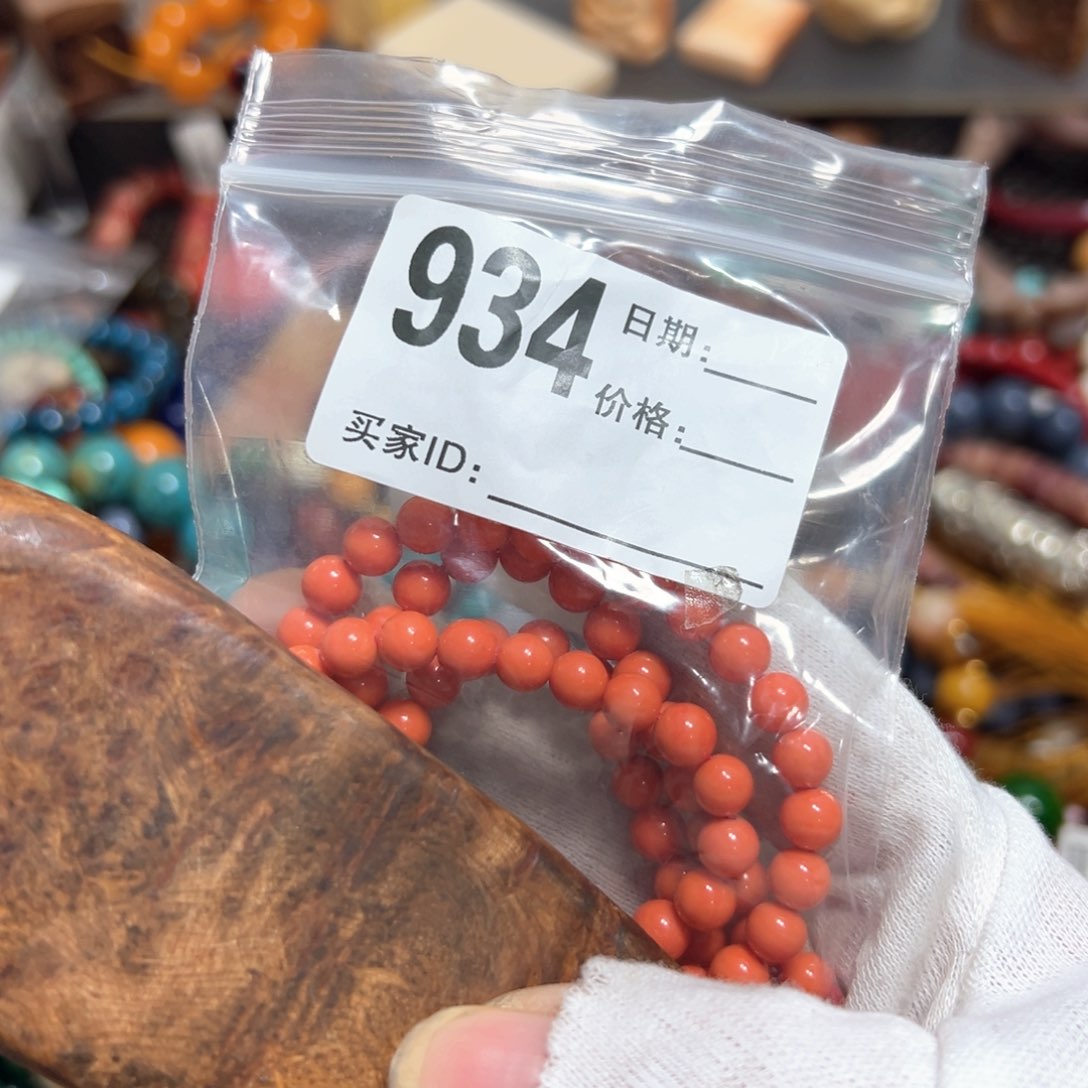 非洲檀香无事牌06多圈手串