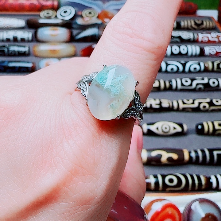 玛瑙/玉髓合金珠宝半成品