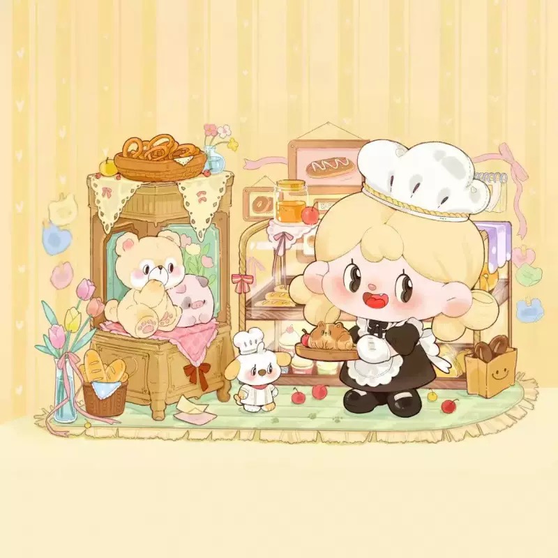 【拆盒】【新人勿拍】芭宝的面包坊潮玩盲盒