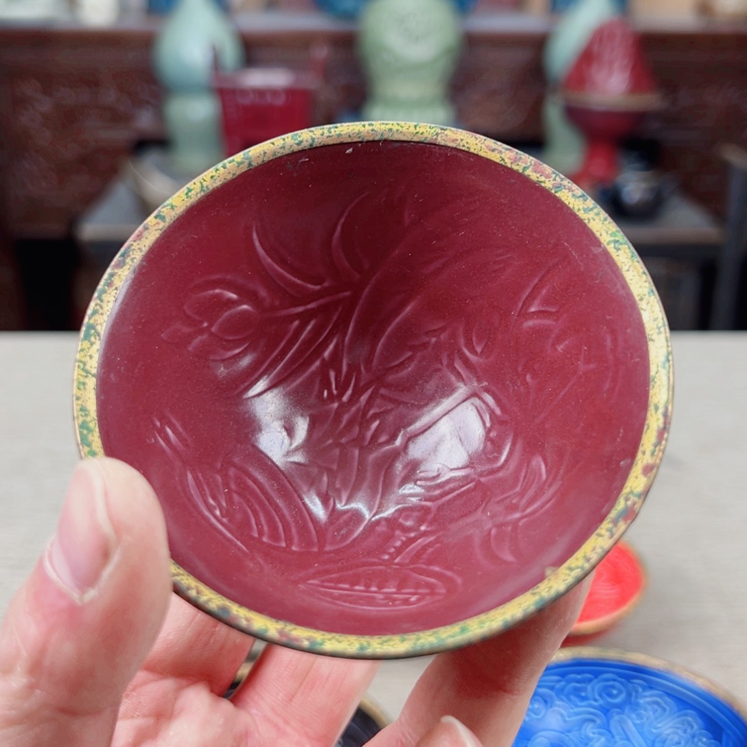 瓷片正能量陶瓷艺术品