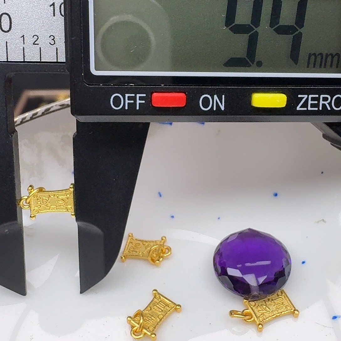 紫晶颈饰银S925镶嵌紫水晶925镶嵌25