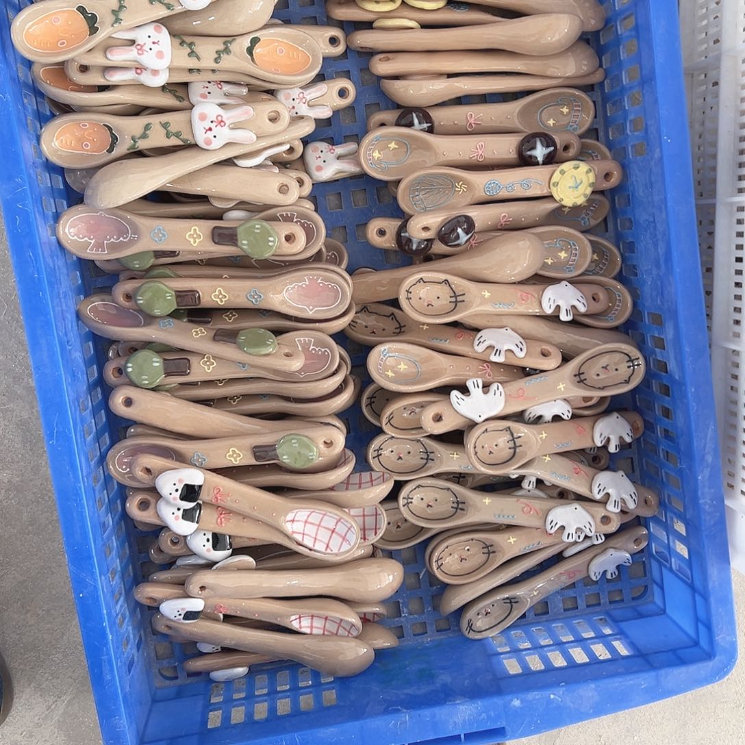 摆件陶随机勺子888888