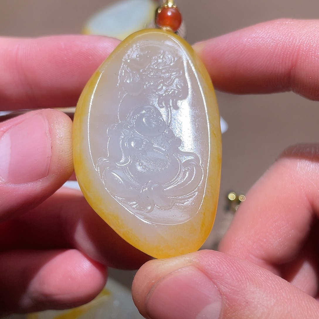 和田玉颈饰未镶嵌Z6