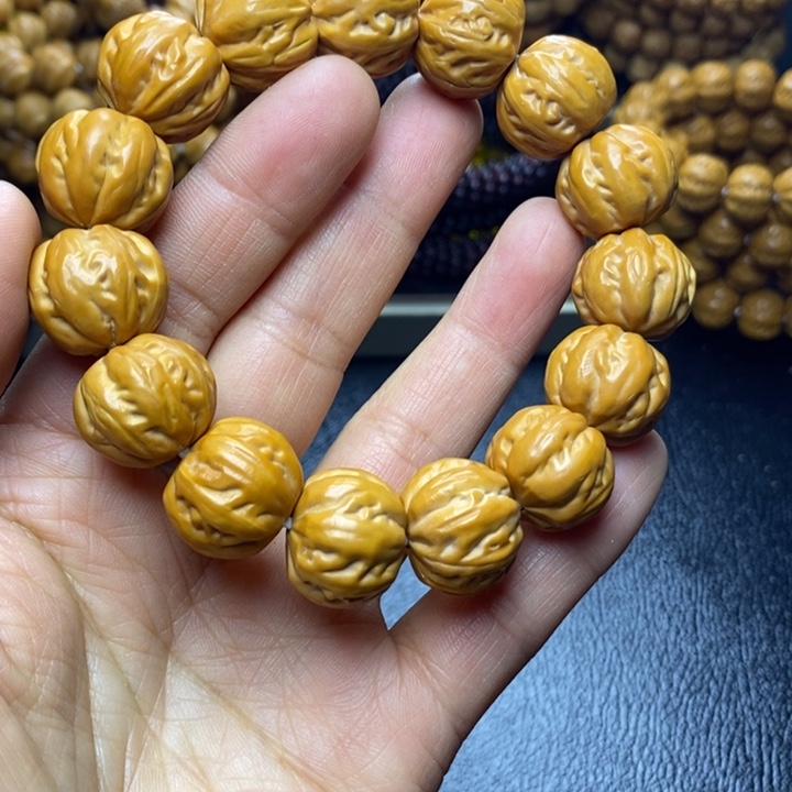 猴头核桃手串猴头猴脑