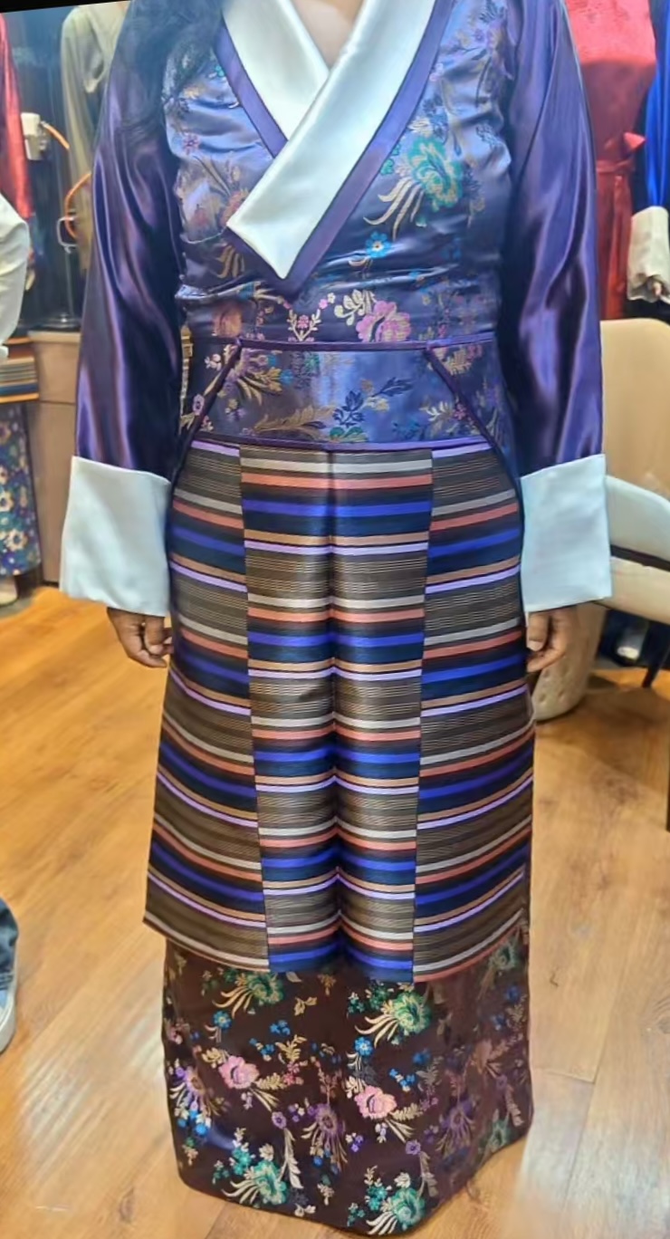 藏装女装连体（假两件）