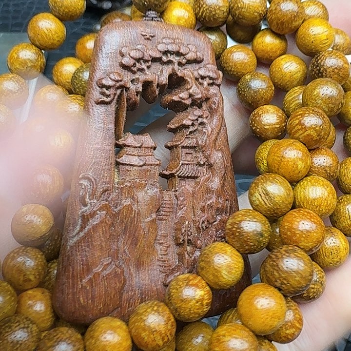 阴沉木无事牌手串572