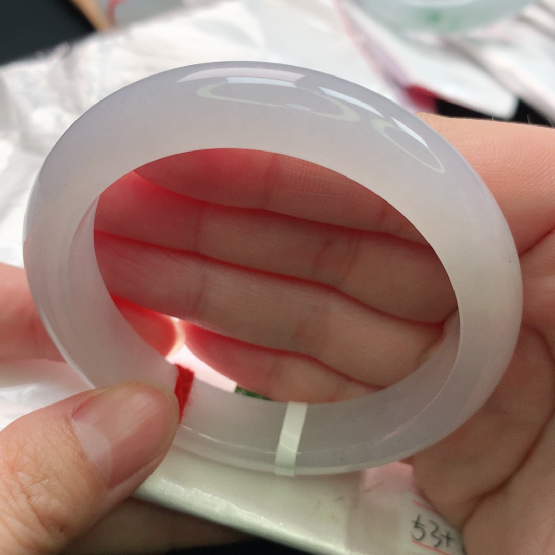翡翠手镯未镶嵌5354圈
