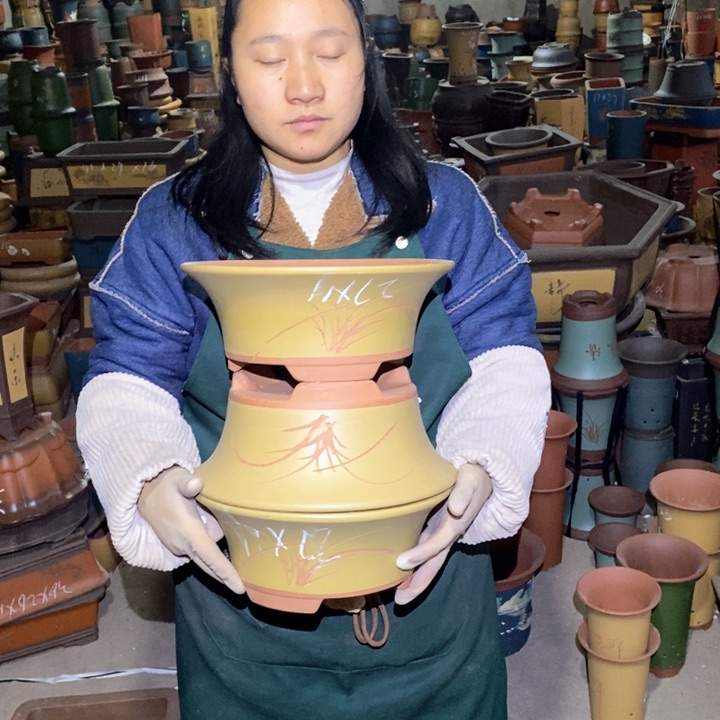 紫砂花盆紫砂花盆盆栽花卉苗木种植