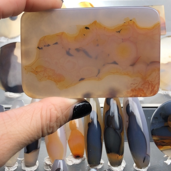 查罗石未镶嵌珠宝半成品27