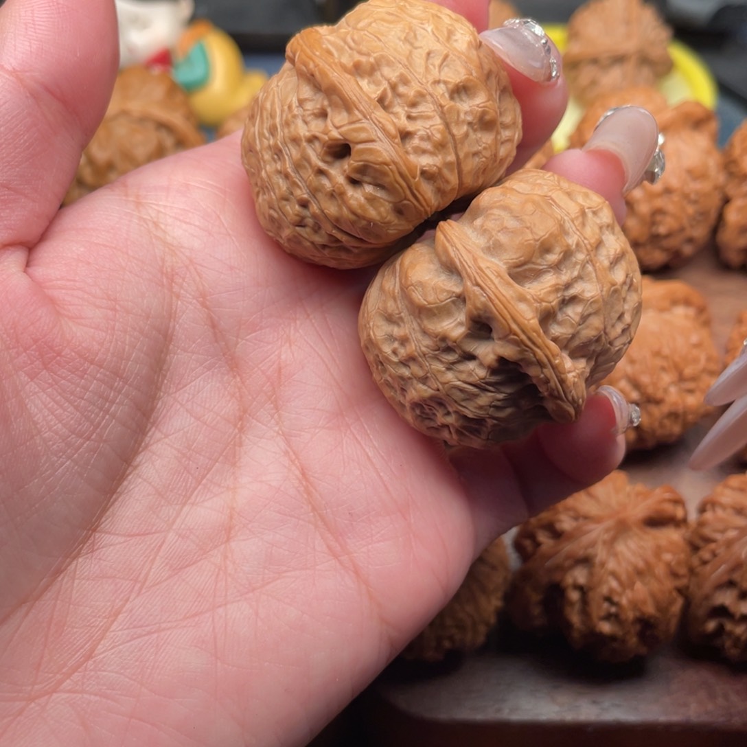 文玩核桃吊坠羊***哥南瓜40